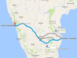 Road Trip From Chennai To Gokarna: Marina Beach To Om Beach
