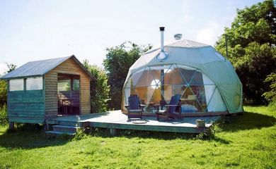 GlampEco - Glamping At India's First Geodesic Dome Stay