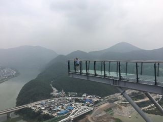 South India's First Glass Bridge At Wayanad - 100 Feet Above Ground