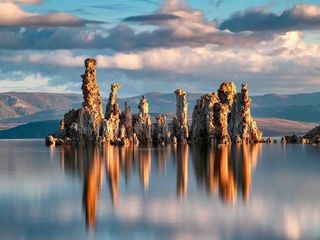 Mono Lake: One Of The Famous Lunar Landscape On Earth