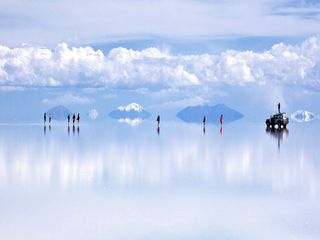 Salt Lakes Of Andes: Home To The World's Largest Natural Mirror