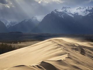 Experience A Desert in the Snowy Siberia: Chara Sands, Russia