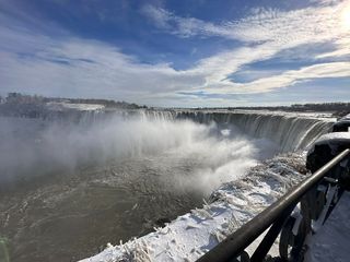 Niagara Falls Freezes Partially Due To Blizzard Of The Century, See Breathtaking Photos