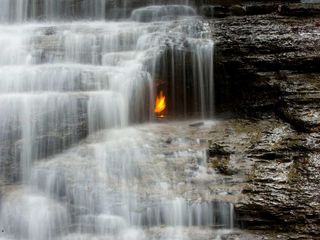 The Mystery of Eternal Flame falls in New York  