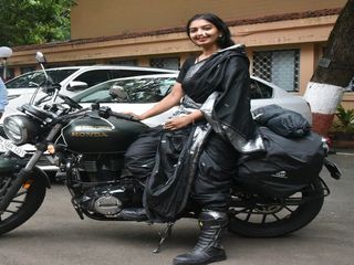 This Girl From Pune, Maharashtra Is On Solo World Tour On Bike For 365 Days
