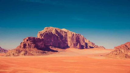 Magnificent Red Deserts of the Middle East- Have a Mint tea before campfire 