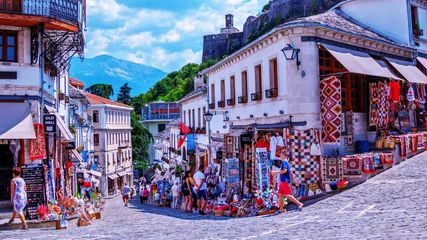 Gjirokastra, Albania- Known for its Ottoman-era architecture