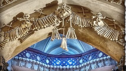 I Bet You Didn’t Know About This Church In Europe Made Up Of Real Human Bones And Skull