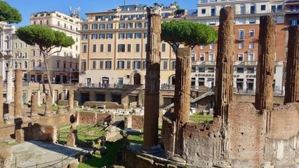 Rome is Allowing Tourists to Roam at Largo Argentina Square Where Caesar Met His Fate
