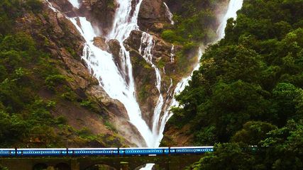 Dudhsagar Waterfalls: A Natural Wonder In Goa