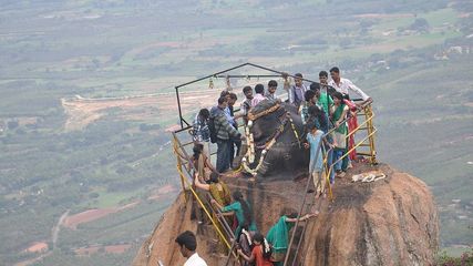 Explore the secrets of Shivaganga Hill in Tumkur