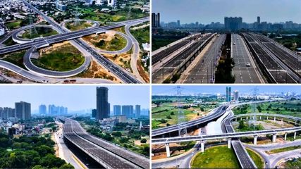 Dwarka Expressway: Nitin Gadkari Shares Video of India's First Eight-Lane Elevated Road