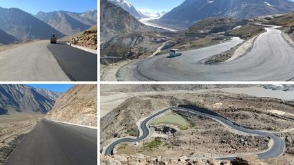 Nitin Gadkari Shares Images for Ladakh's Vital Lifeline: Kargil-Zanskar Road Upgrade