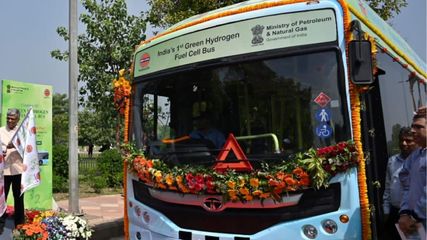 India's First Green Hydrogen-Powered Bus: A Leap Towards Sustainable Transportation