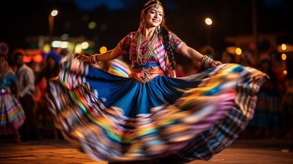 Celebrating love and tradition: Trending dandiya spots for couples in Delhi