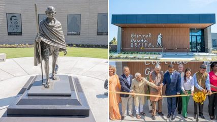 First Gandhi Museum in North America' Houston Inaugurated by his grandson; Check Details