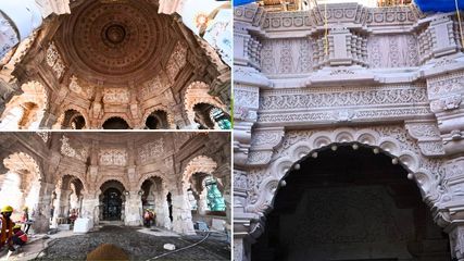 Ayodhya’s Ram Temple Carving Photos Unveiled: PM Modi to Attend Grand Inauguration