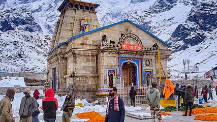 Faith amidst the Snow: Kedarnath and Yamunotri Temples Close for Winter