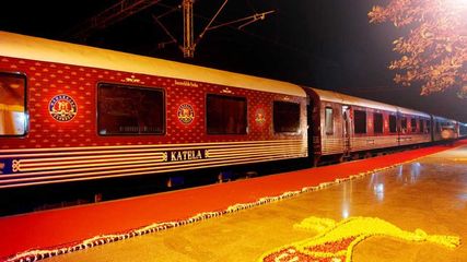 Aboard the Maharajas' Express: India's Luxurious Train Journey