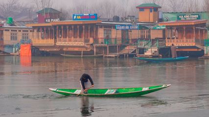 Experience the Winter Wonder of Frozen Dal Lake