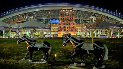 PM Modi Reached Tiruchirappalli to Inaugurate the New Terminal Building at the Airport