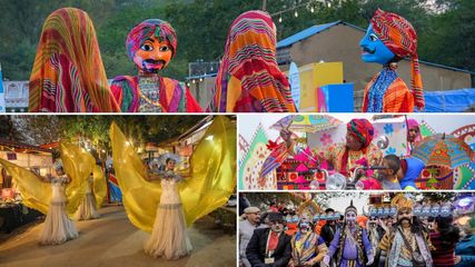 In Pictures: Colors and Culture Unite at Surajkund International Craft Mela 2024