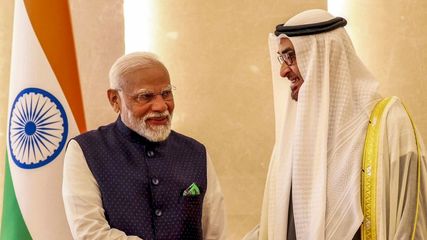 PM Modi and UAE's President Launch UPI RuPay Card Service in Abu Dhabi