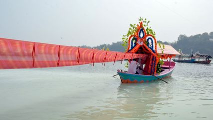 Why Lord Shiva Created the Narmada River and Why People Offer Chunari to It?