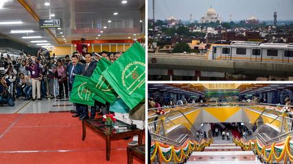 Agra Metro Rolls Out, Making Travel Easier to Taj Mahal and Agra Fort