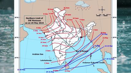 Monsoon 2024: Find Out When the Rains Will Arrive in Your State