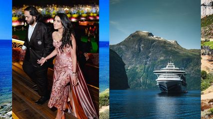 Anant Ambani and Radhika's Pre-Wedding Bash Takes Guests on Italy-France Cruise Adventure