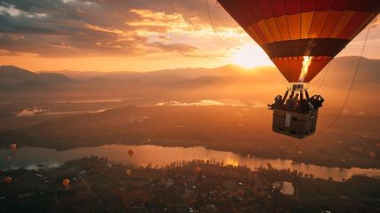 Experience Srinagar From Above With Paragliding And Hot Air Ballooning This July