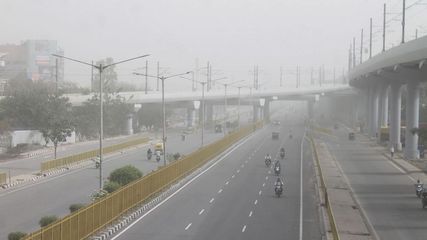 Delhi-Agra Highway-19 Expressway Construction Underway To Improve Region