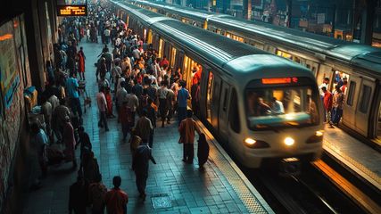 Dhaka Metro Back On Track After Anti-Government Protests Pause