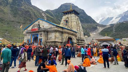 Kedarnath Trek Route Reopened For Pilgrims After Landslide Repairs