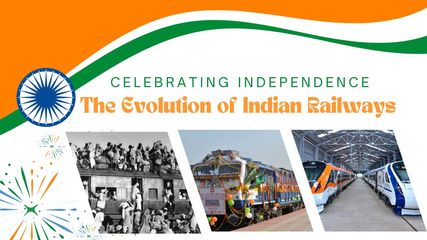 A Milestone of Modernization: Indian Railways' Role in India's Independence Journey