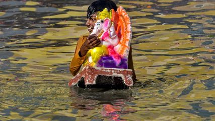 Indore Implements Traffic Management For Anant Chaturdashi Procession
