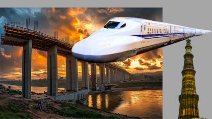 Mumbai-Ahmedabad Bullet Train: This Long Bridge Has Foundations Taller Than Qutub Minar