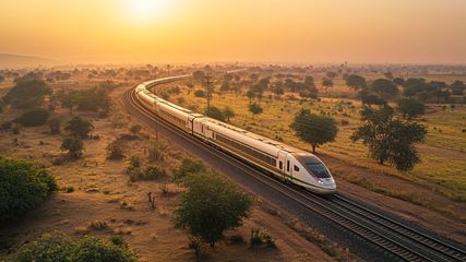 Mumbai-Ahmedabad Bullet Train: 21 km Undersea Tunnel in Progress, 8 Stations Foundation Work Completed