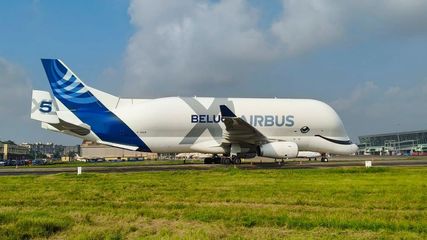 Kolkata Airport Celebrates Arrival Of Biggest Airbus Beluga XL, Know The Features 