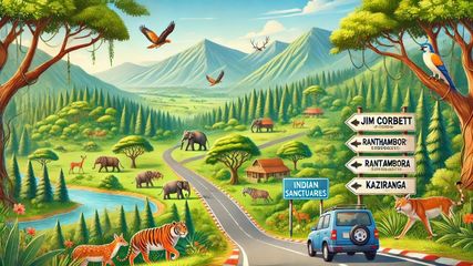 10 Best Indian Wildlife Sanctuaries to Explore by Car in October for Wildlife Week 2024