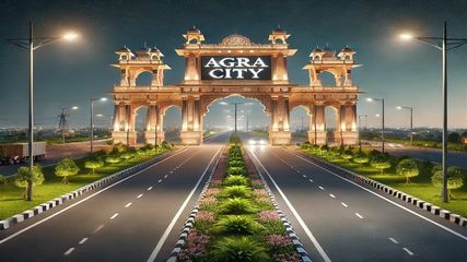 Agra Launches New Ring Road Entry Gate to Improve Accessibility; Watch Video