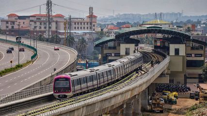 Bangalore Metro Launches Commercial Services On Extended Green Line