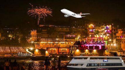 Dev Diwali 2024 in Varanasi: 5 Days No-Fly Zone, Alaknanda Cruise Charging ₹100 Per Minute