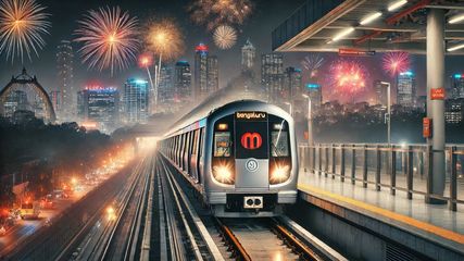 Bengaluru Metro Changes Timings, Ticketing Options for New Year; MG Road Metro to Close Early
