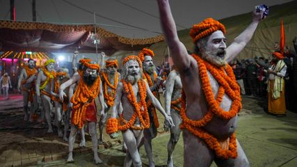 Maha Kumbh Festival Celebrates Naga Sadhus' Spiritual And Martial Traditions