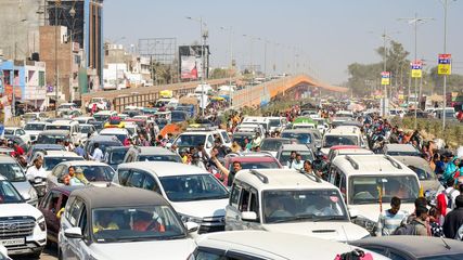 Maha Kumbh Mela Traffic Jam Strands Devotees, Urgent Aid Needed