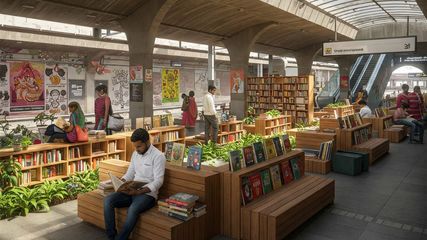 Chennai Metro to Get Book Park with 70 Shelves, Cafeteria and Kids’ Section