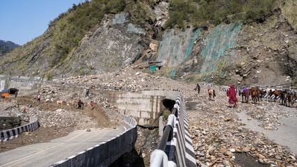 Jammu And Kashmir Faces Disruption As Cloudburst Causes Highway Closure