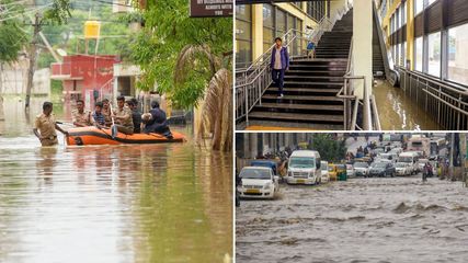 Heavy Rains Paralyze Bengaluru: Roads Flooded, Deaths Reported, Red Alert in Karnataka